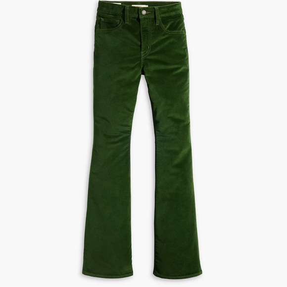 NWT Levi 726 high rise flare corduroy pants - Picture 5 of 11